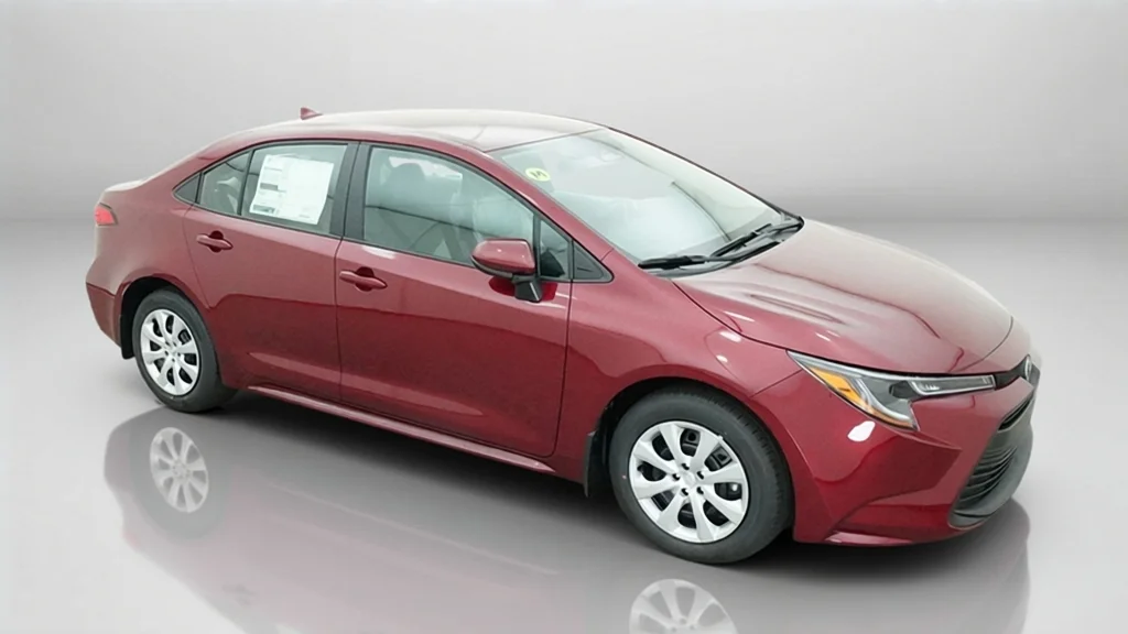 New 2027 Ruby Flare Pearl Toyota LE image 6