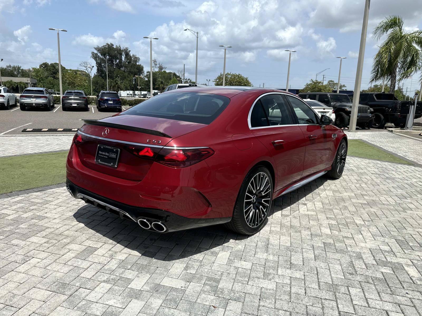 Certified Used 2025 MANUFAKTUR Patagonia Red Mercedes-Benz E 53 AMG® image 5