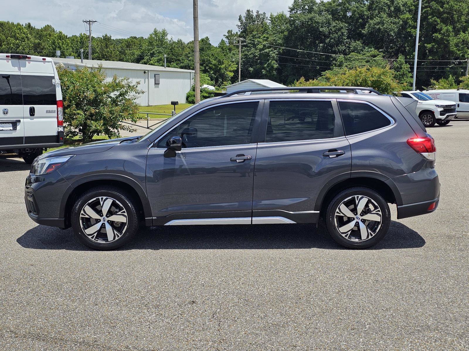 Used 2021 Magnetite Gray Metallic Subaru Touring image 14