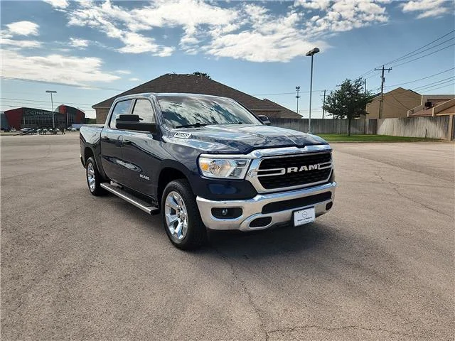 Used 2023 Patriot Blue Pearlcoat RAM Big Horn/Lone Star 4x4 Crew Cab 144.5 in. WB image 6