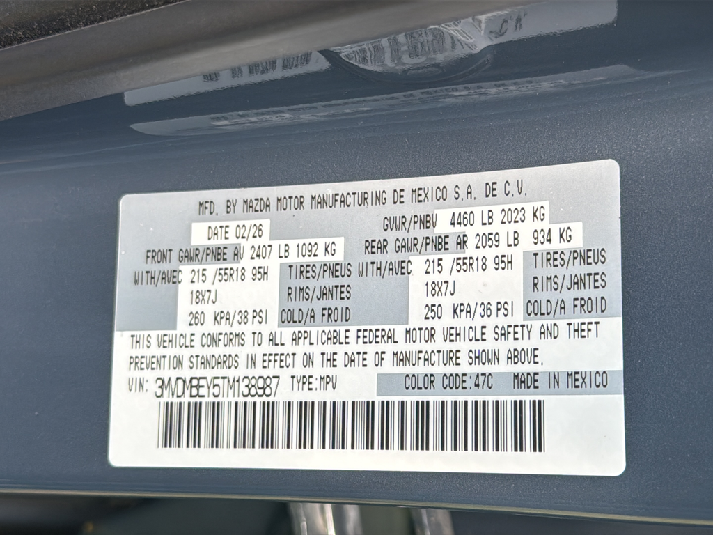 New 2026 Polymetal Gray Metallic Mazda 2.5 Turbo Premium Plus image 32