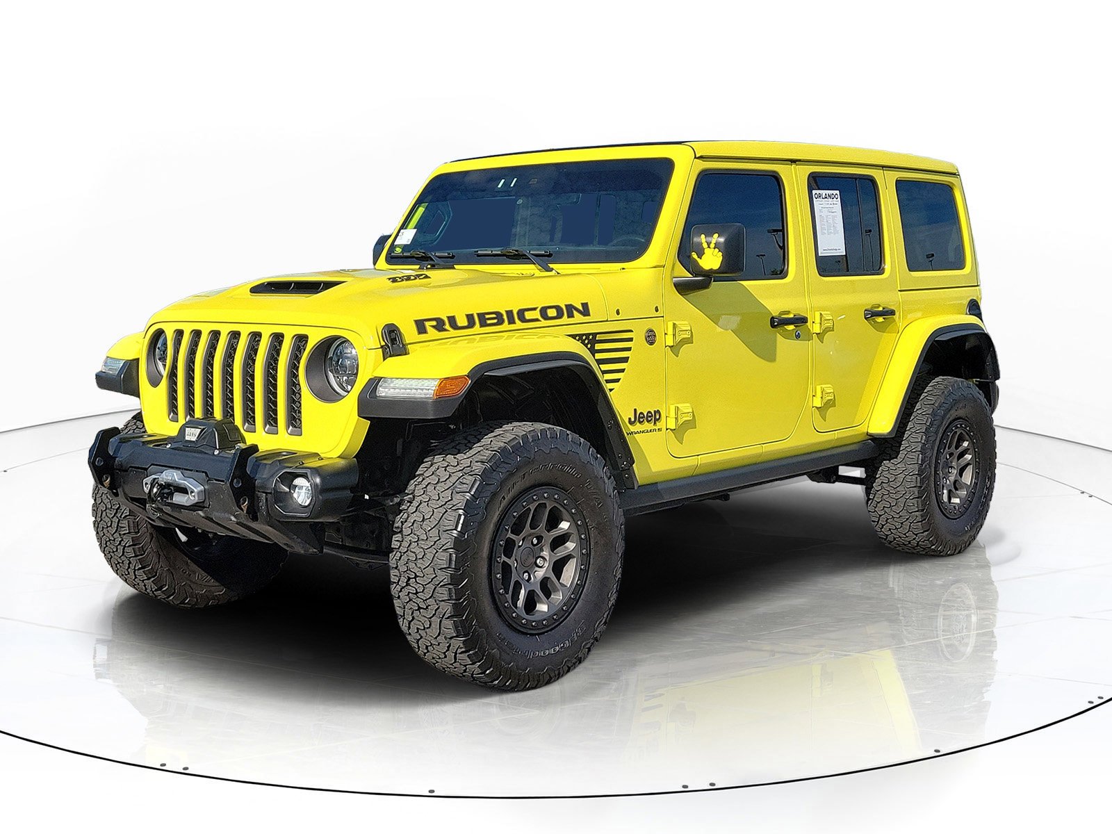 Used 2023 High Velocity Clearcoat Jeep Rubicon 392 image 3
