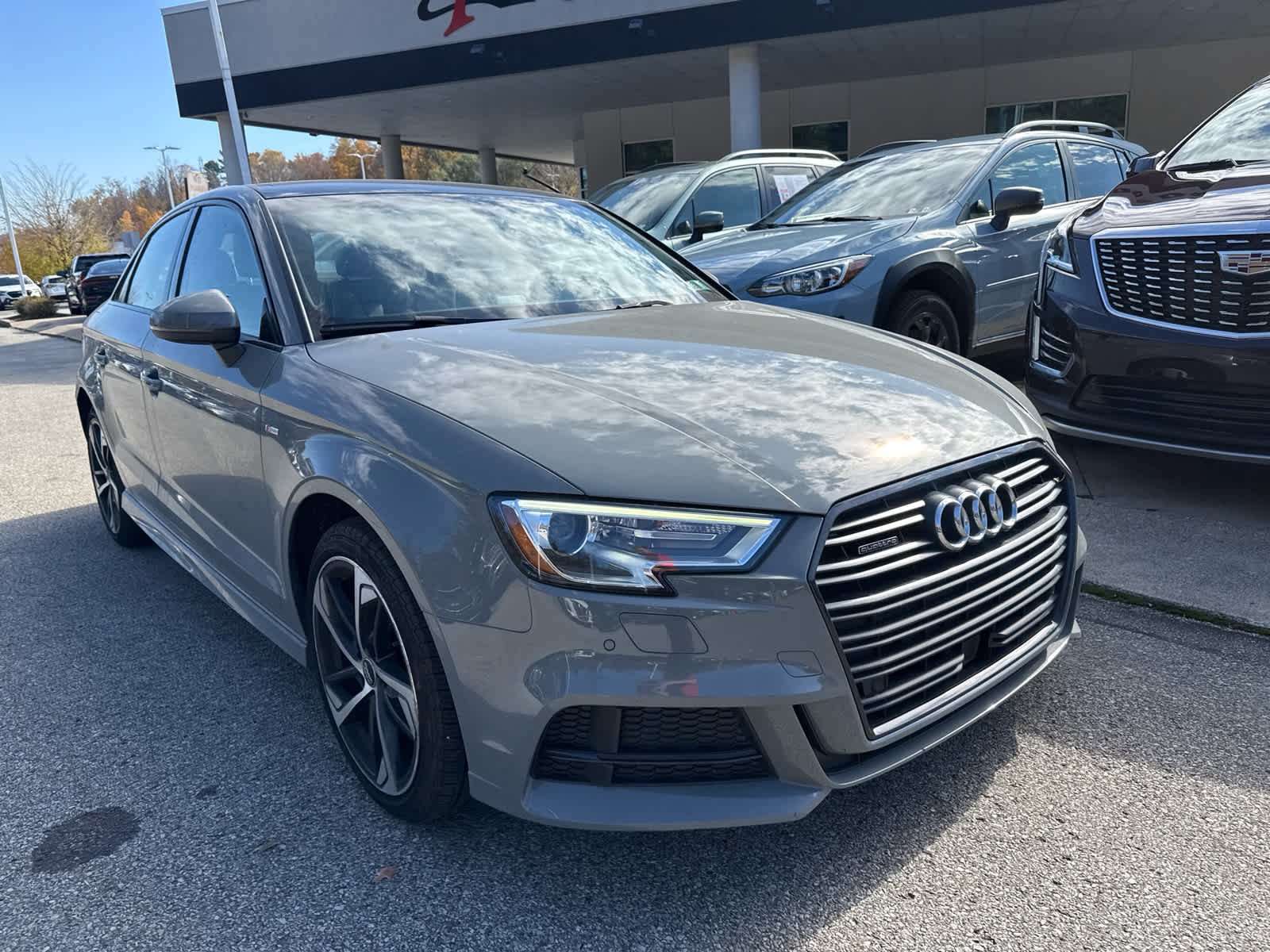 Used 2020 Monsoon Gray Metallic Audi S line Premium image 3