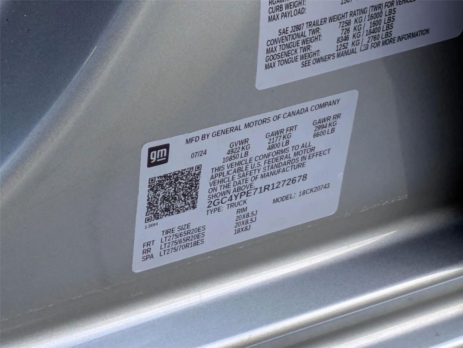 Used 2024 Sterling Gray Metallic Chevrolet LTZ image 38