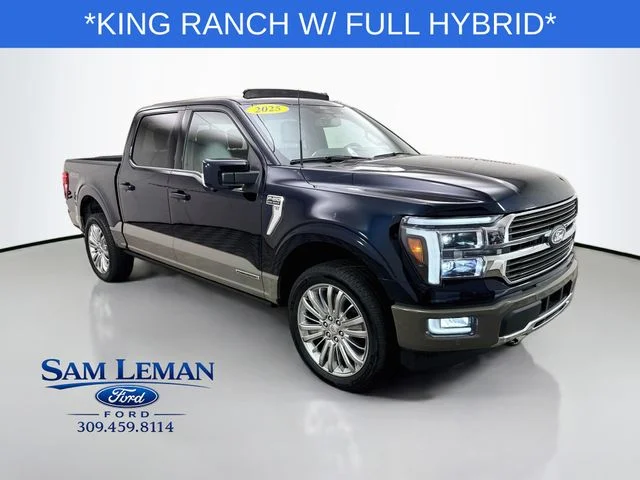 Used 2025 Blue Metallic Ford King Ranch image 1