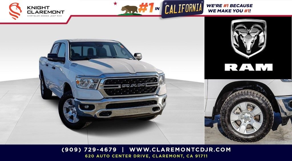 Used 2024 Bright White Clearcoat Ram Big Horn/Lone Star image 1
