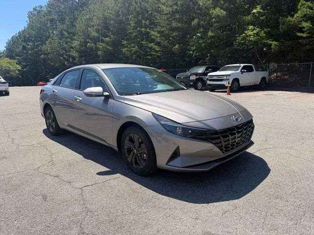 2023 Hyundai Elantra Hybrid Blue