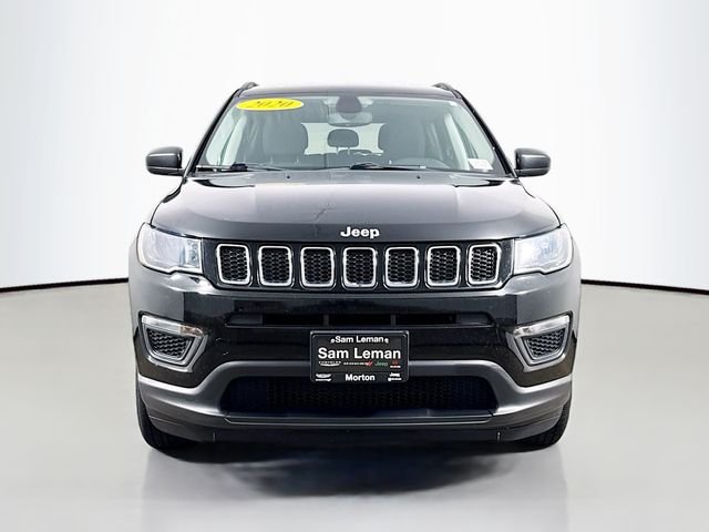 Used 2020 Jeep Compass Sport with VIN 3C4NJDAB8LT150049 for sale in Morton, IL