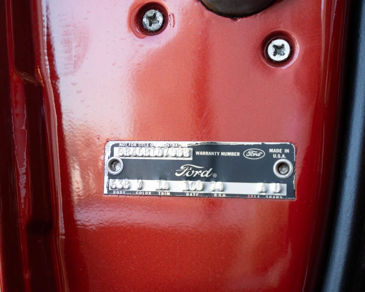 Used 1969 Indian Fire Ford 2 Door Sports Roof image 91