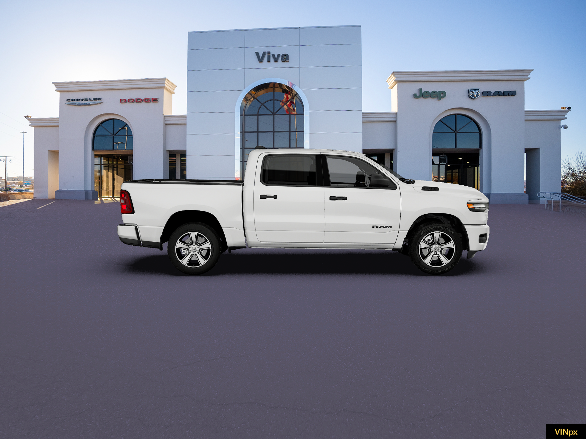 New 2027 Bright White Clear-Coat Exterior Paint RAM  image 9