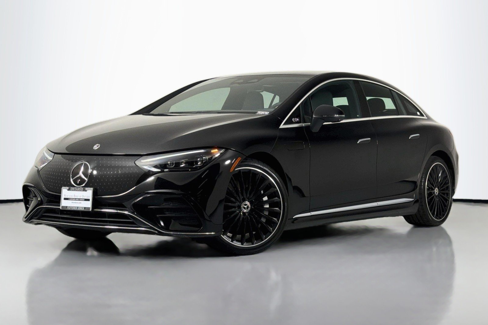 Certified Used 2023 Black Mercedes-Benz EQE 350 image 1