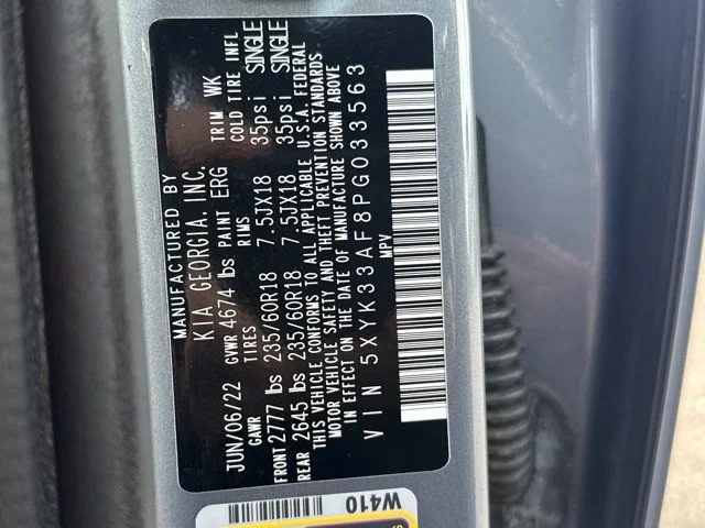Used 2023 Silver Kia EX image 38