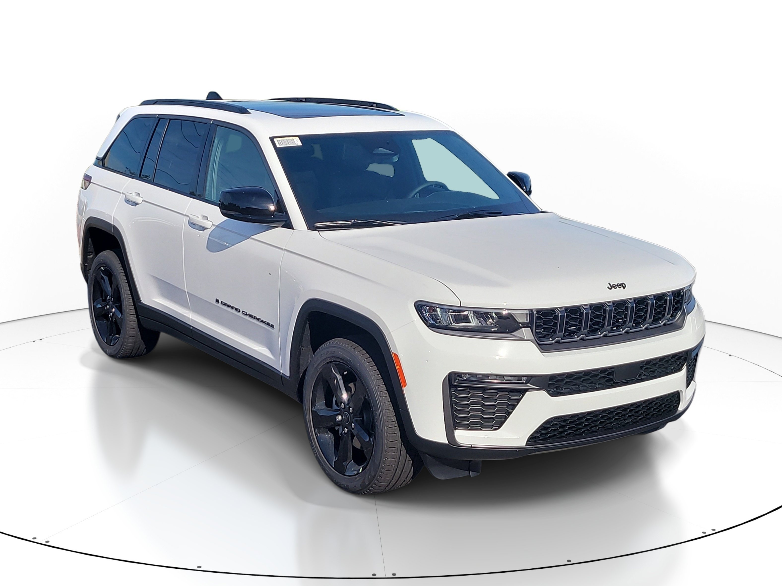 New 2027 Bright White Clear-Coat Paint Jeep Limited image 1