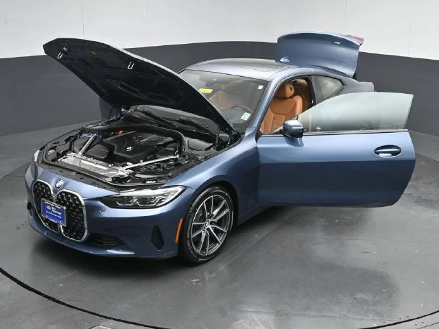 Certified Used 2021 Arctic Race Blue Metallic BMW 430i xDrive image 51