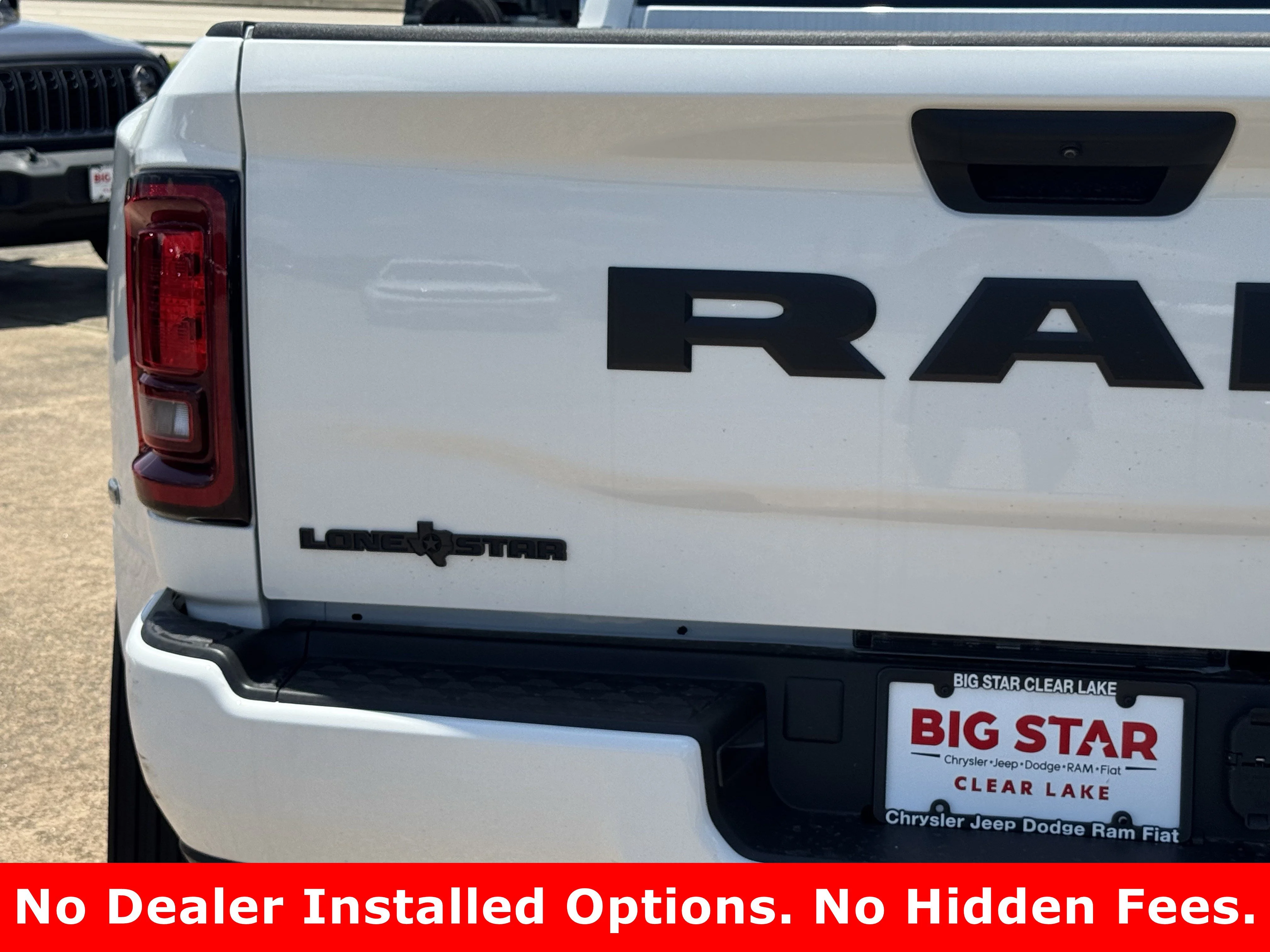 New 2026 Bright White Clearcoat Ram Lone Star image 10