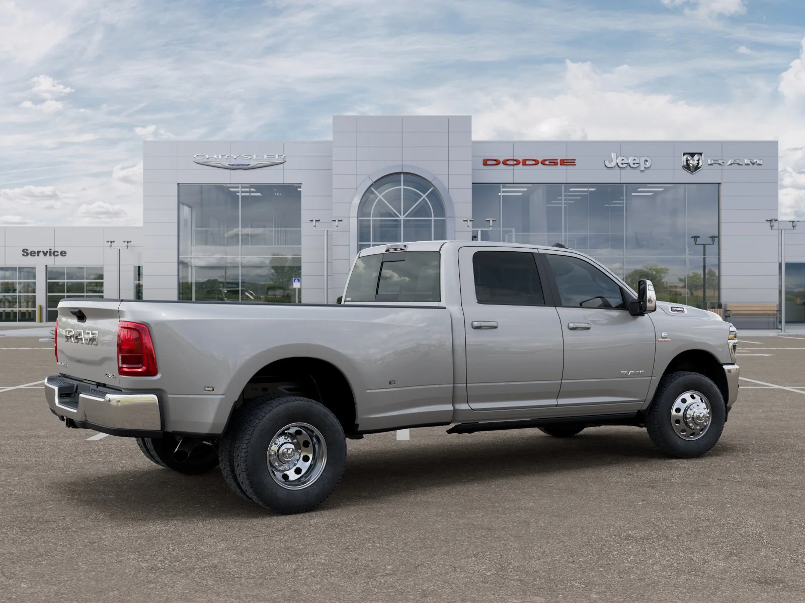 New 2026 Silver-Zynith Exterior Paint RAM Laramie image 24
