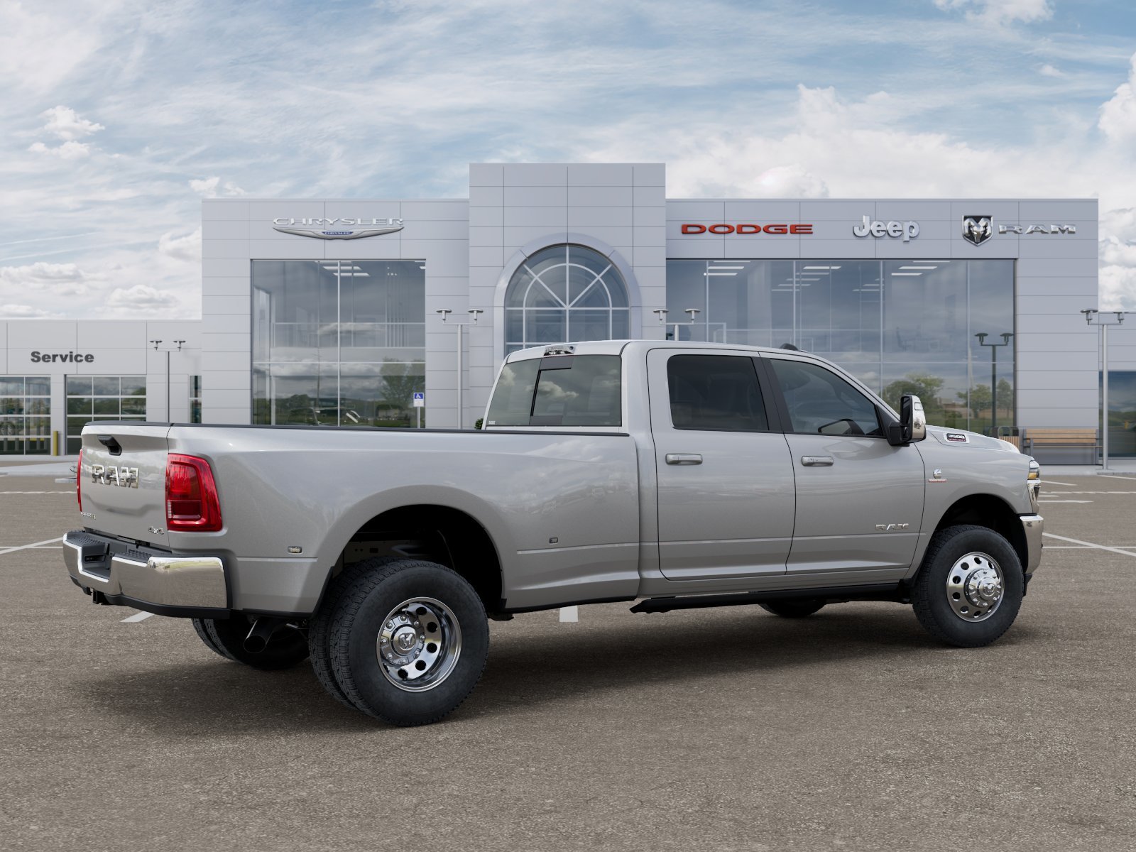 New 2026 Silver-Zynith Exterior Paint RAM Laramie image 24