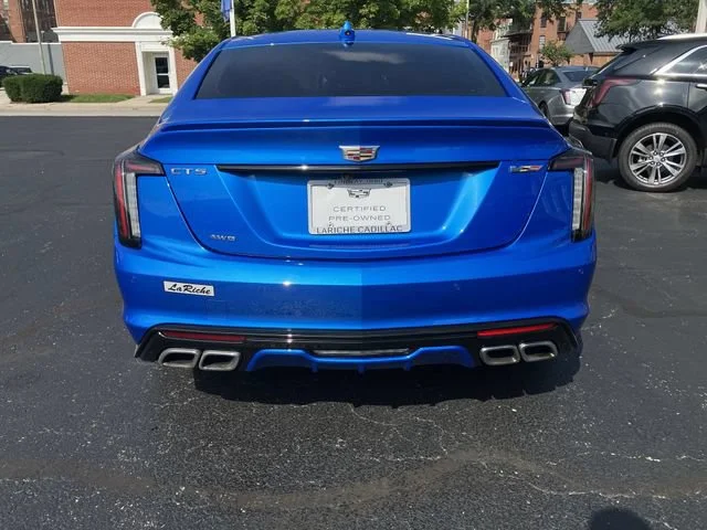 Certified Used 2024 Coastal Blue Metallic Cadillac V-Series image 7
