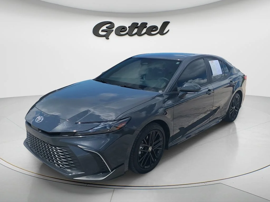 Used 2025 Black Toyota SE image 1