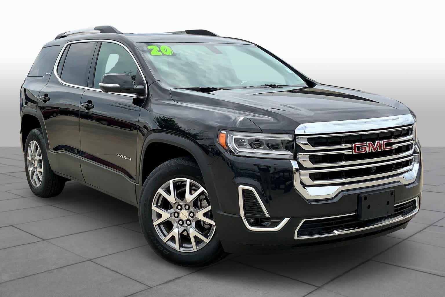 Used 2020 Carbon Black Metallic GMC SLT image 3