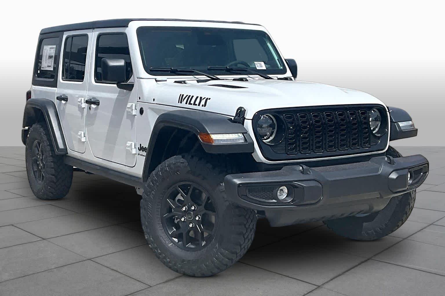 New 2026 Bright White Clear-Coat Exterior Paint Jeep Willys image 3