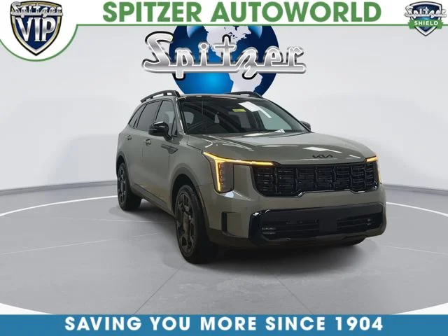 New 2026 Jungle Green Kia X-Line EX AWD image 3