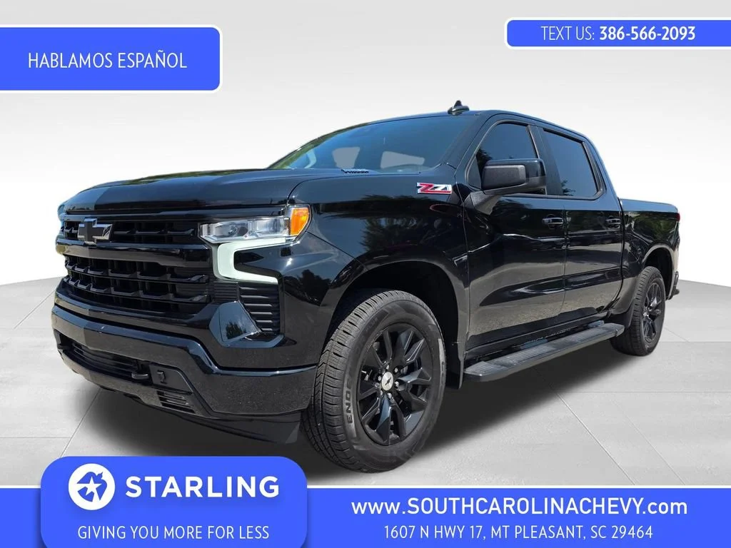 Certified Used 2024 Black Chevrolet RST image 1