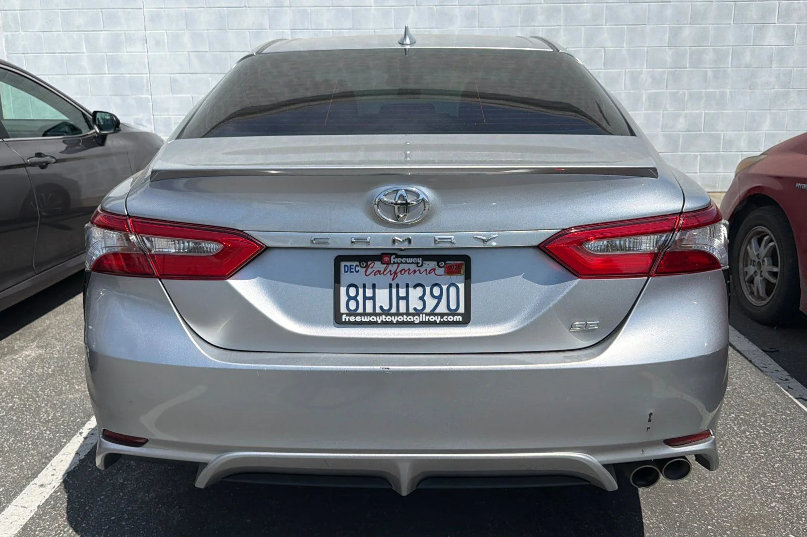 Used 2019 Silver Toyota SE image 6