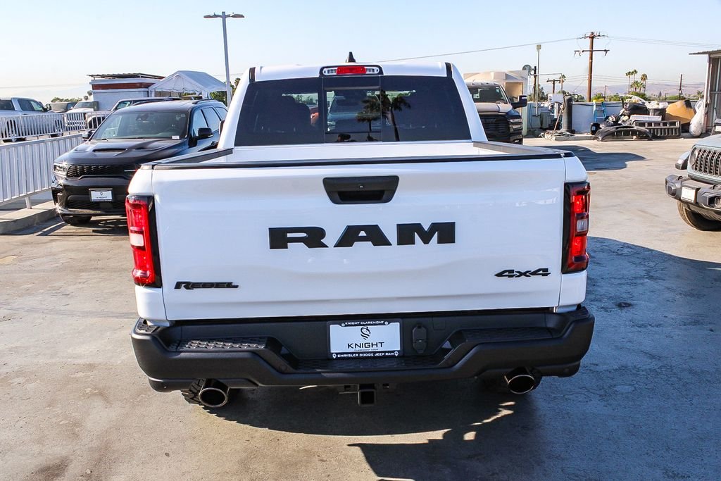New 2026 Bright White Clearcoat Ram Rebel image 7