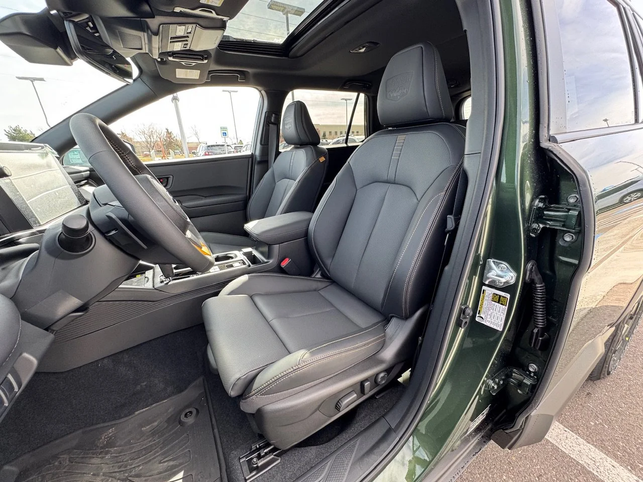 New 2026 Deep Emerald Green Pearl Subaru Wilderness image 14