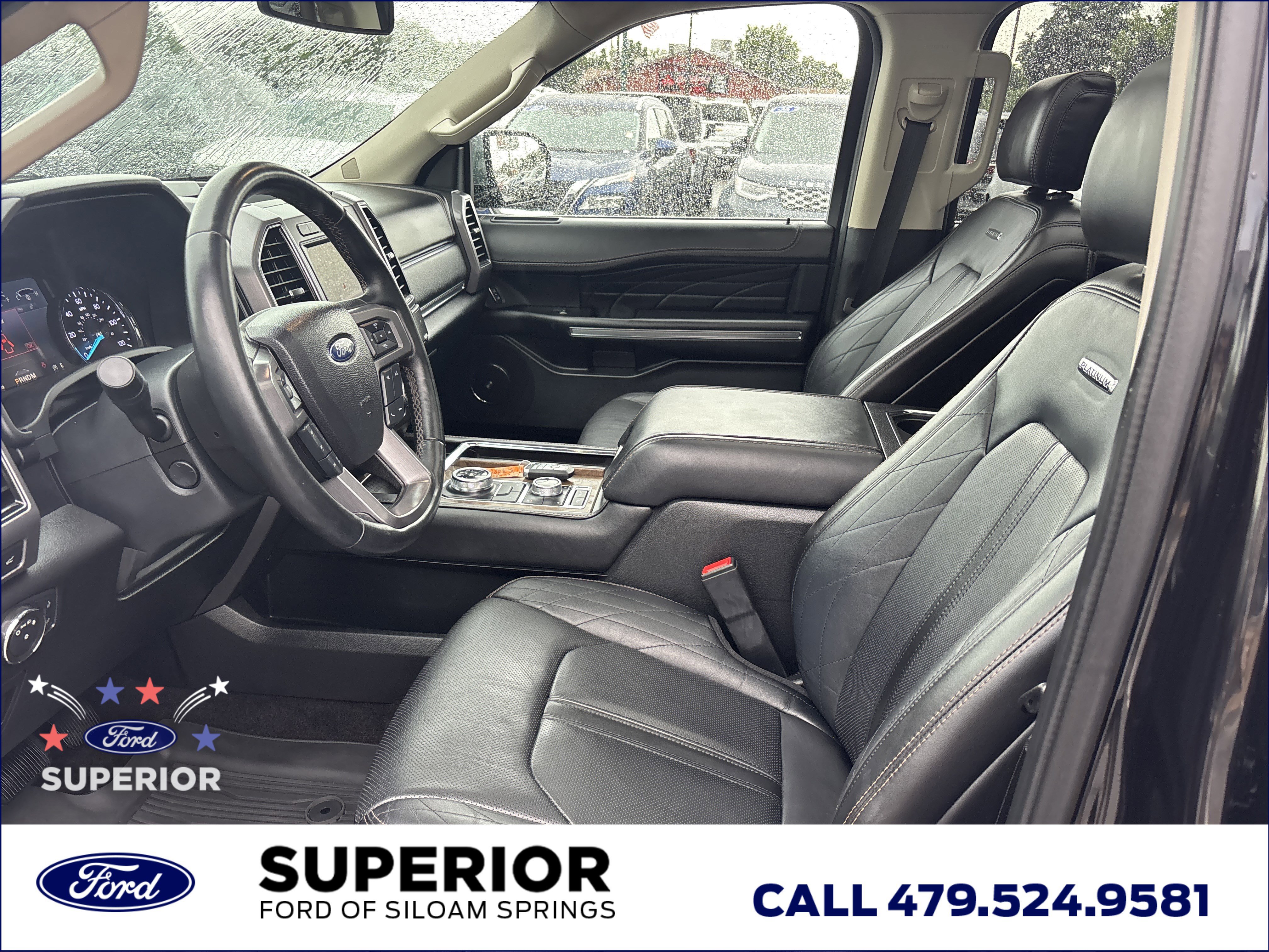 Used 2021 Agate Black Metallic Ford Platinum 4WD image 16