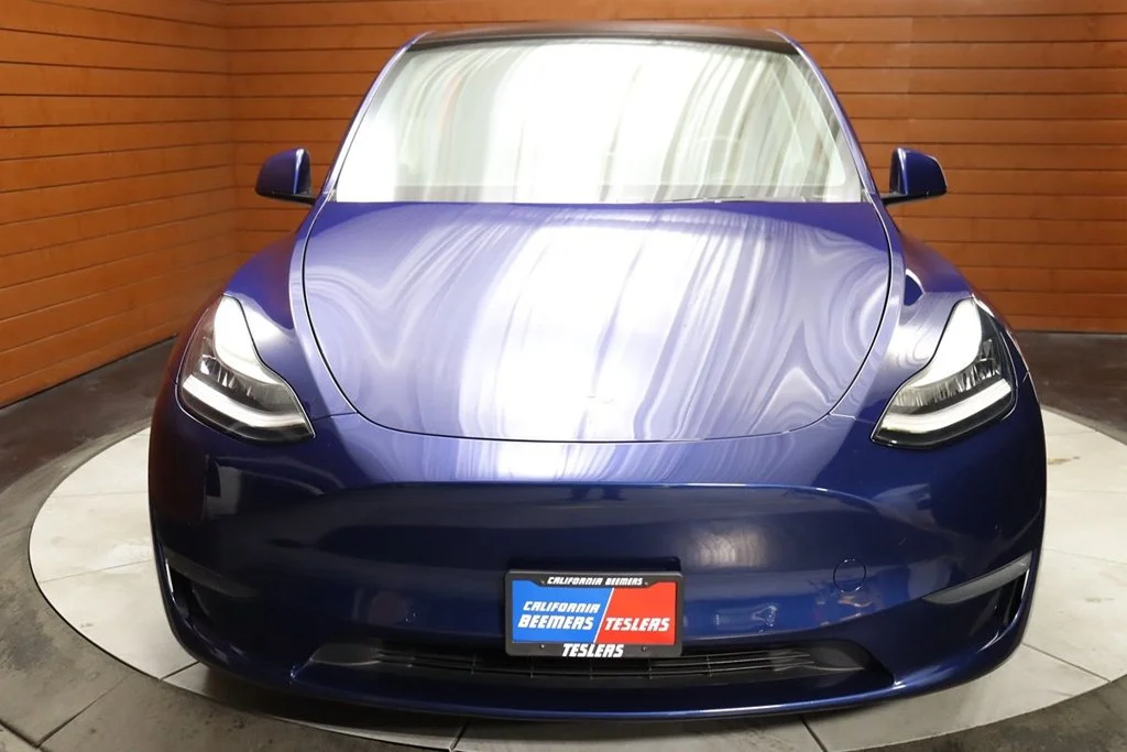 Used 2023 Deep Blue Metallic Tesla Performance image 2