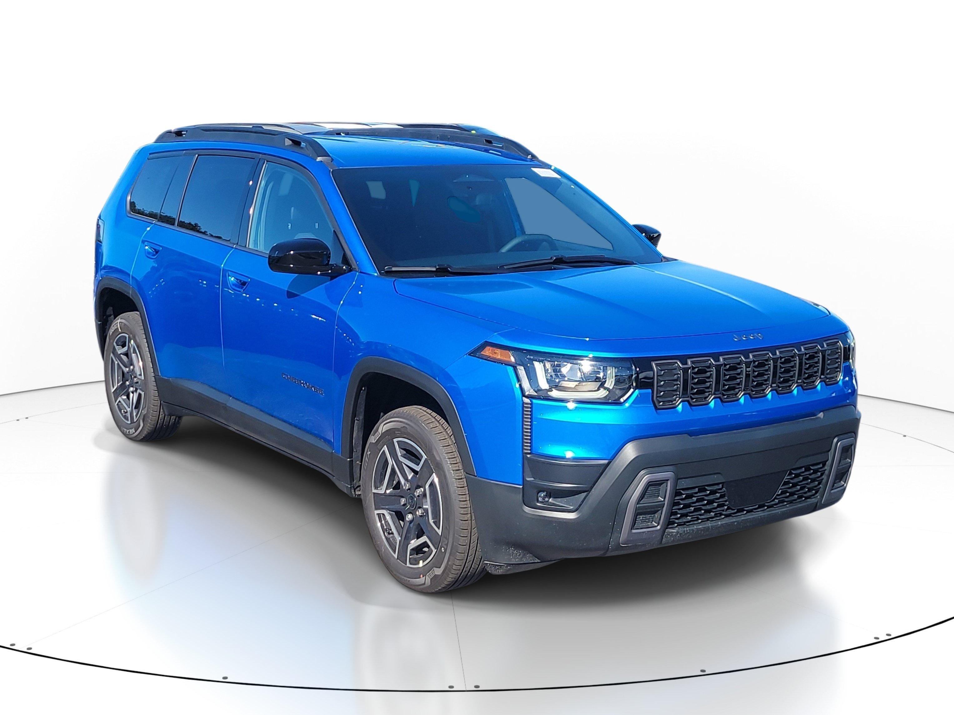 New 2027 Hydro Blue Pearl-Coat Paint Jeep Laredo image 1