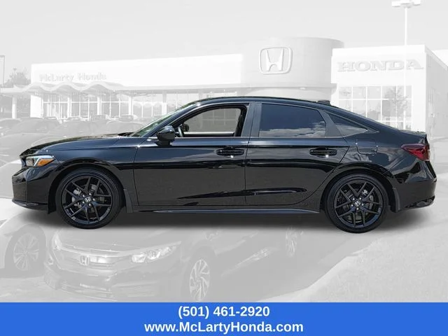 Certified Used 2026 Crystal Black Pearl Honda Sport image 3