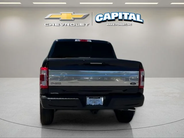 Used 2023 Blue Ford Platinum image 4