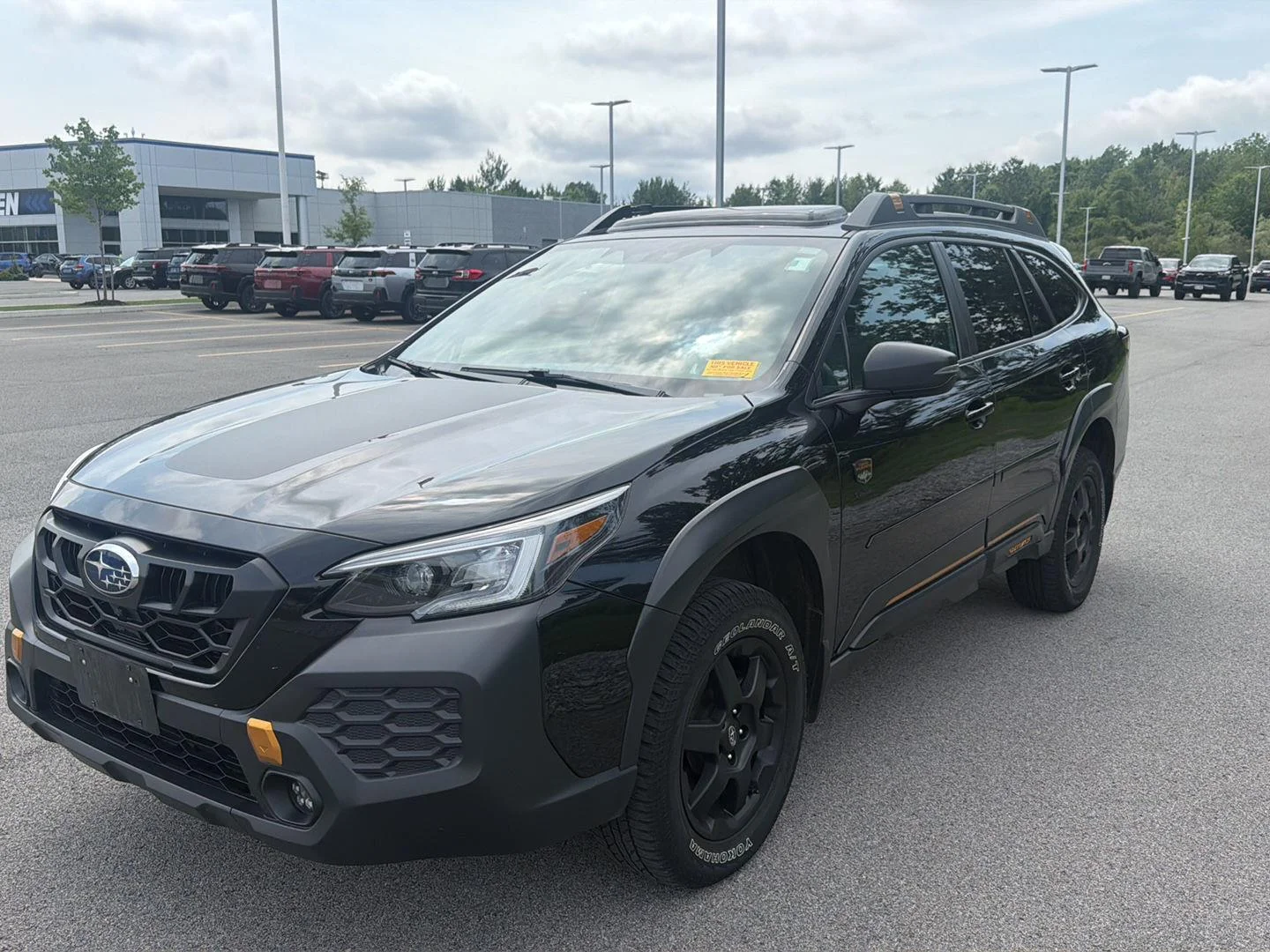 Used 2024 Crystal Black Silica Subaru Wilderness image 8