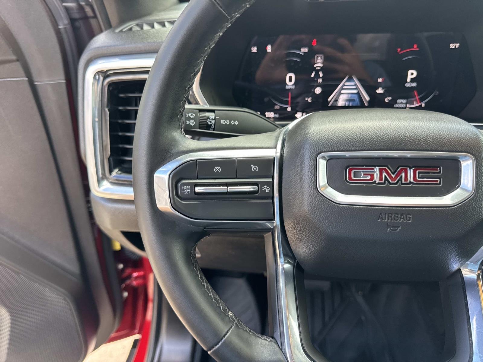 Used 2025 Volcanic Red Tintcoat GMC 2WD Elevation image 22
