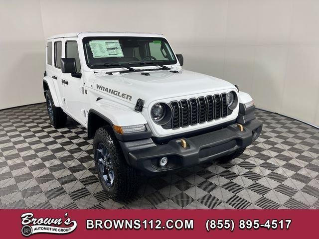 New 2026 Bright White Clear-Coat Exterior Paint Jeep 85th Anniversary image 1