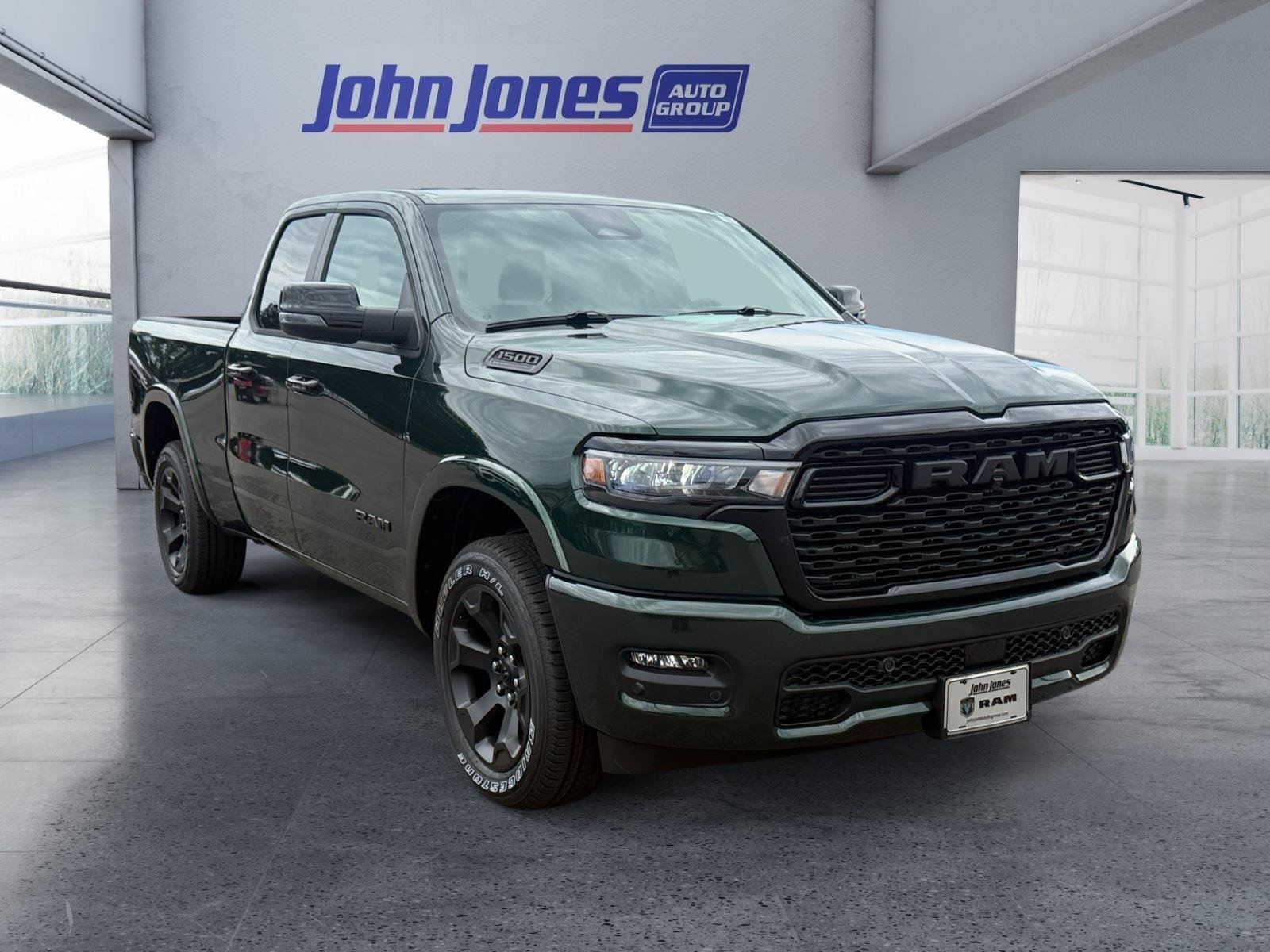 New 2026 Serrano-Green Metallic Exterior Paint RAM BIG HORN 4X4 QUAD CAB 6