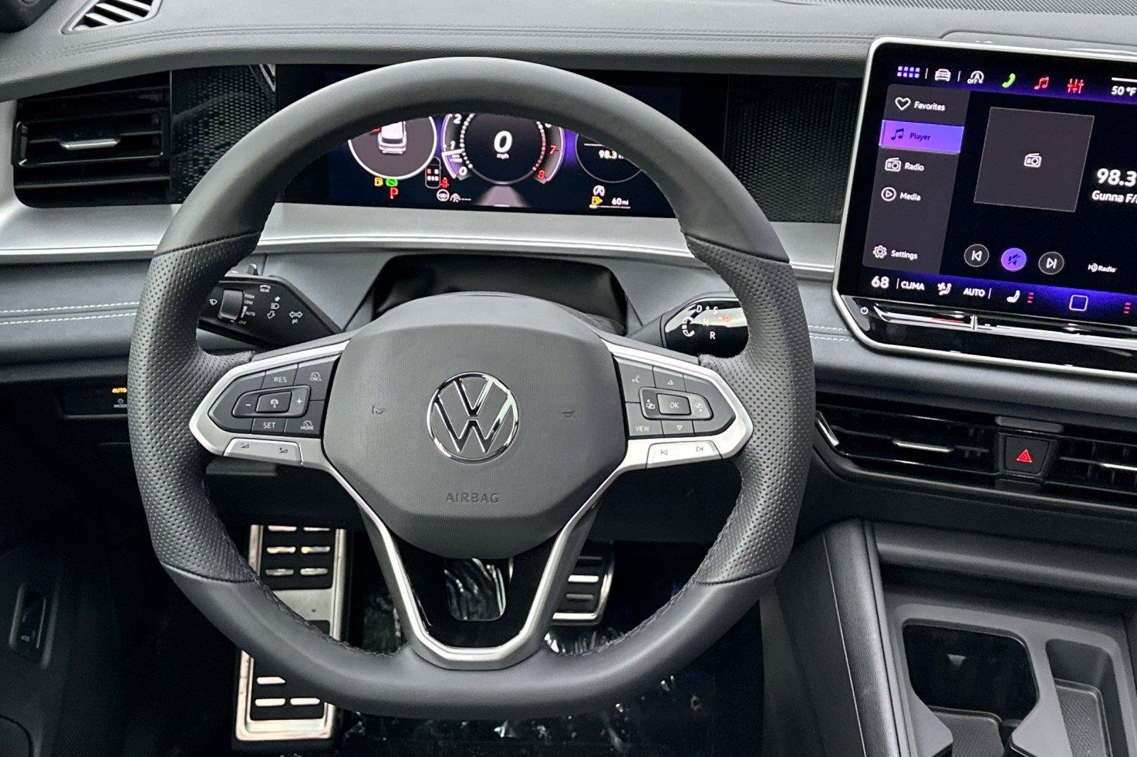 New 2026 Opal White Pearl Volkswagen SE R-Line Black image 14