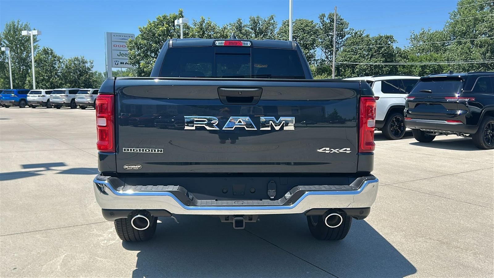 New 2026 Forged Blue Metallic Exterior Paint RAM Big Horn/Lone Star image 5