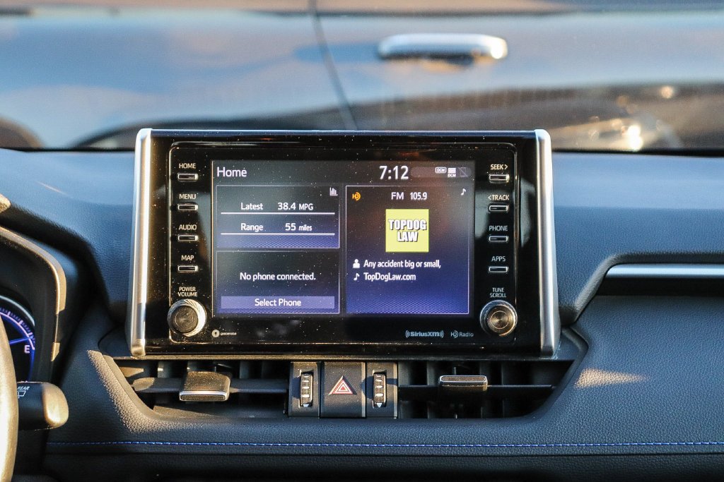 Used 2021 Midnight Black Metallic Toyota XSE image 16