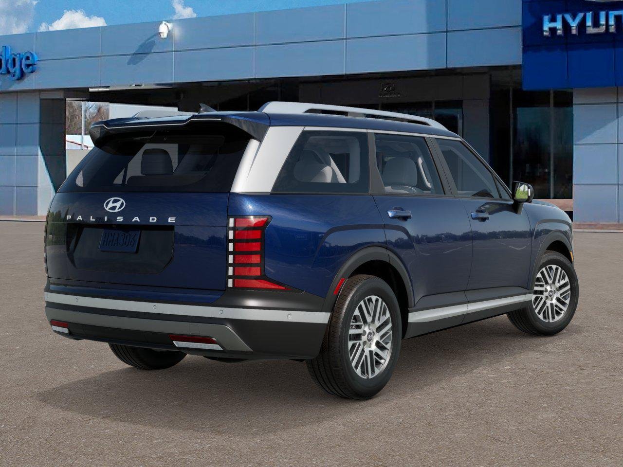 New 2026 Blue Hyundai SEL Premium FWD image 4
