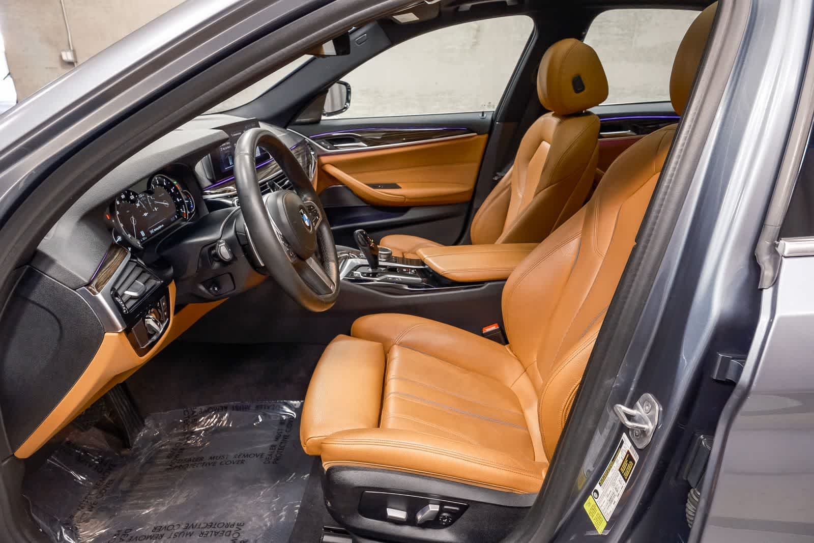 Used 2019 Bluestone Metallic BMW 540i image 24