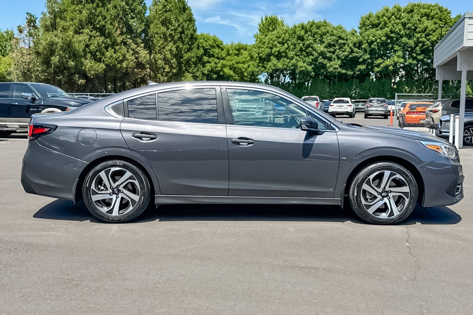 Used 2021 Gray Subaru Limited XT image 3