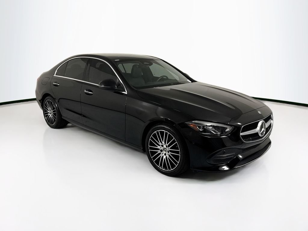 Certified Used 2025 Black Mercedes-Benz C 300 image 3