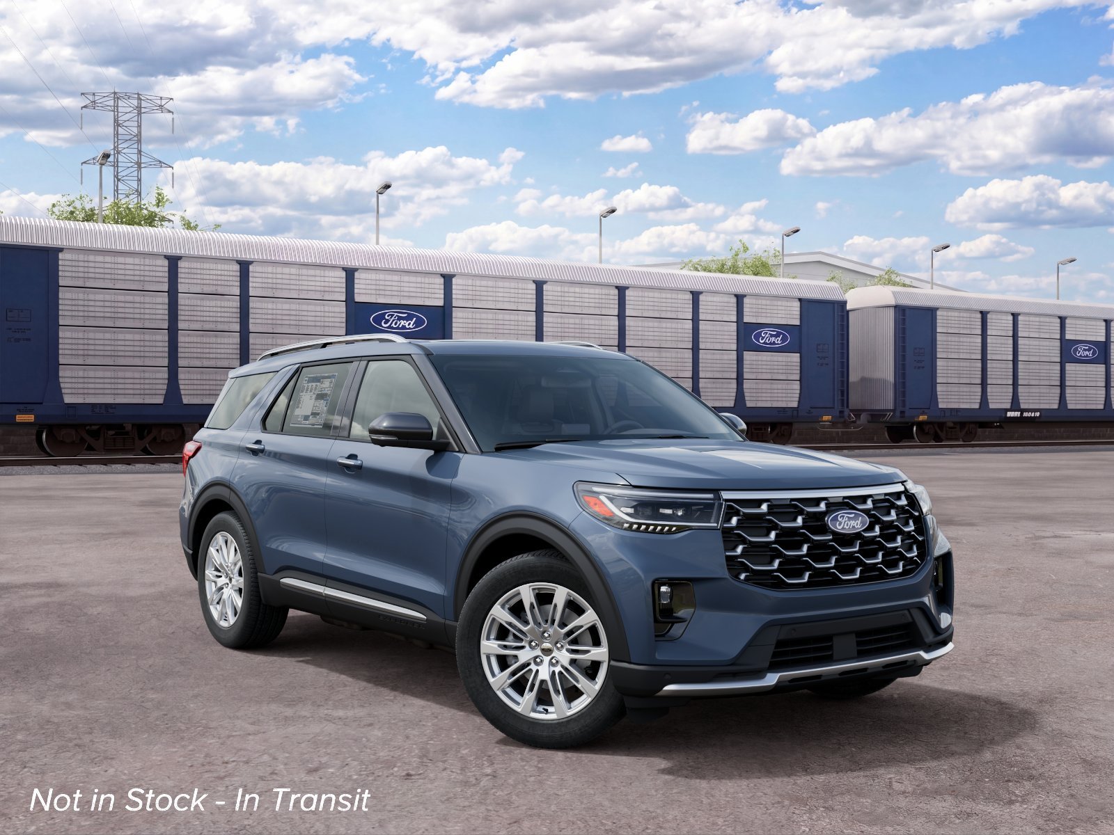 New 2027 Vapor Blue Metallic Ford Platinum image 26