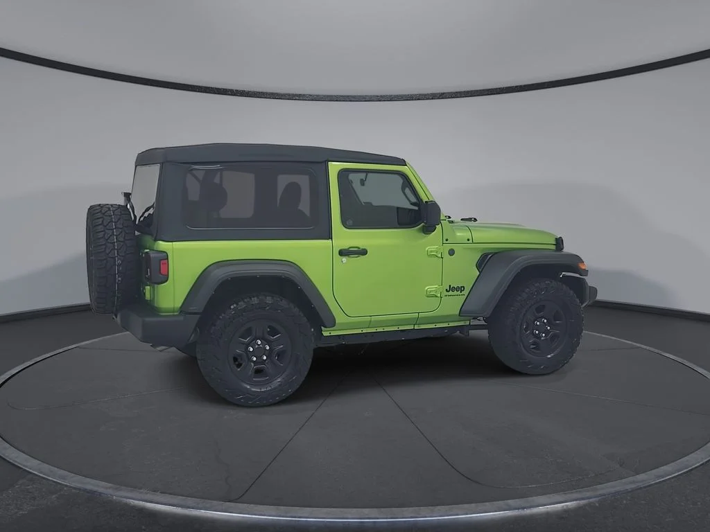 Certified Used 2025 Green Jeep Sport image 6
