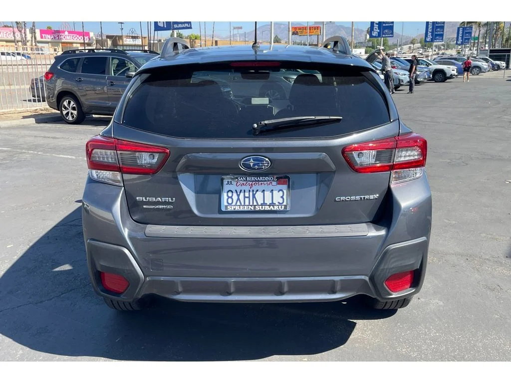 Used 2021 MAGNETITE GRAY METALLIC Subaru 5DR CVT image 4