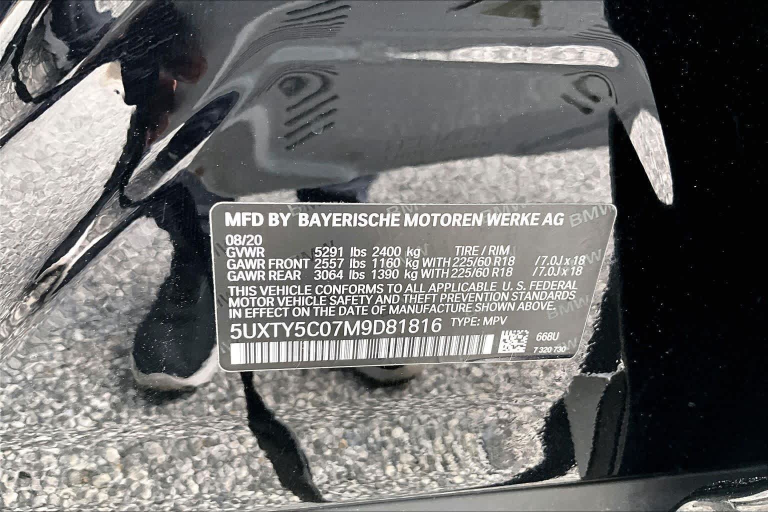 Used 2021 Jet Black BMW xDrive30i image 35